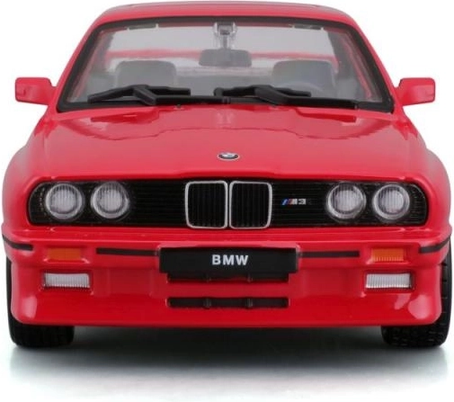 Metal toy car BMW 3 Series M3 1988 red