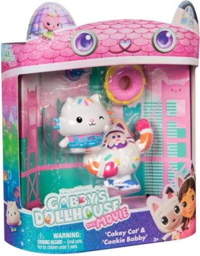 Gabby’s Dollhouse: filma – divu kolekcionējamo figūriņu komplekts