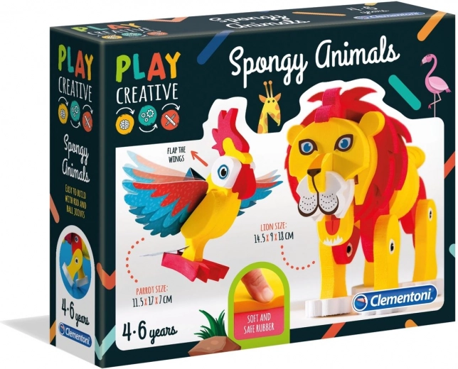 Clementoni Soft Animals – Creative Set for Kids