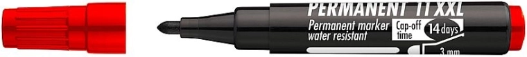 Permanentais marķieris CONCORDE, sarkans, 3 mm