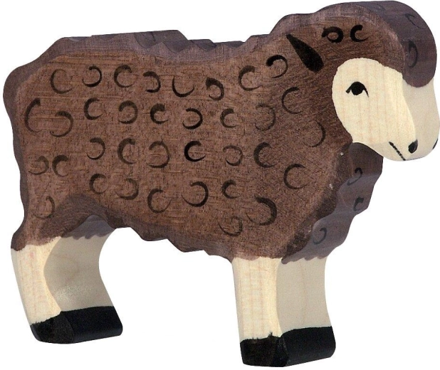 Holztiger stāvoša melna aita - 1 gabals