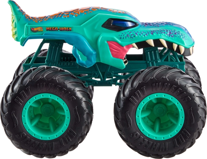 Mega‑Wrex dinozaura dizains, kas piesaista uzmanību jau no pirmā acu skatiena