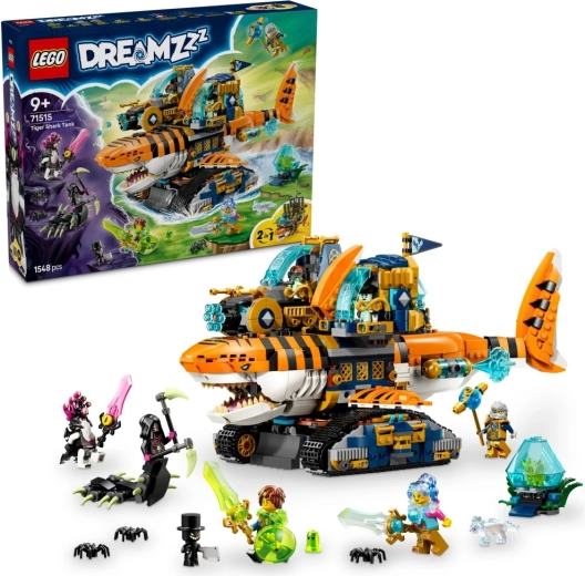 LEGO DREAMZzz tīģerhaizivs tanks 2in1