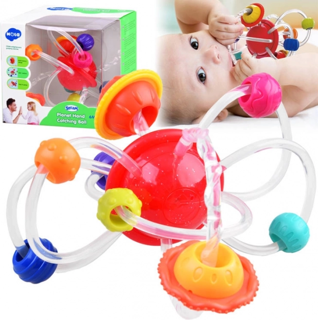 Silicone Teether 2-in-1 Planets and Orbs