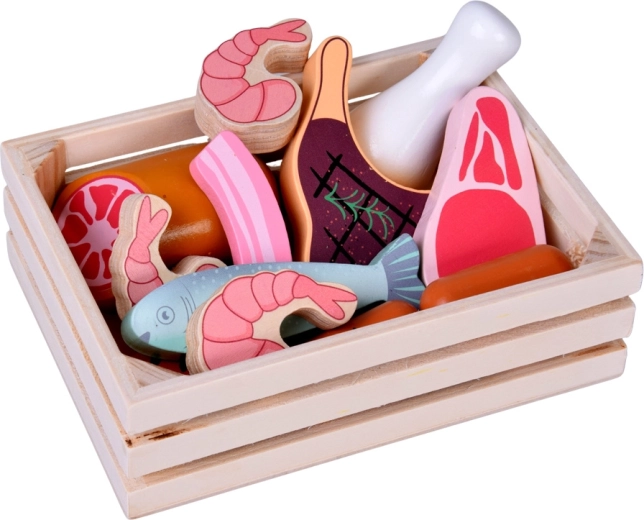 Practical wooden crate