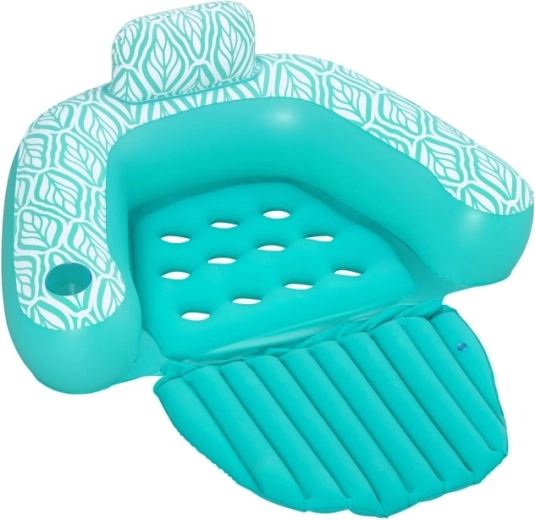 Maksimāls komforts ar atzveltni un kāju balstu