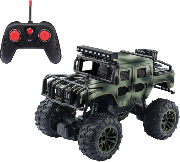 Military RC Car with Remote Control and Light Effects