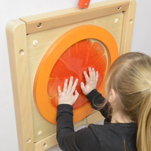 Large touch surface for fine motor skills