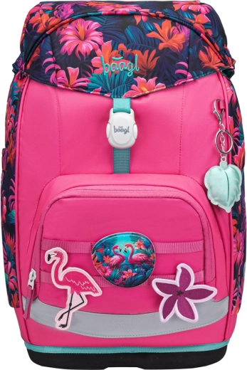 Skolas mugursoma BAAGL Airy Plus Flamingo GRS