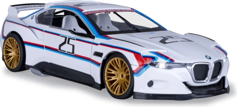 Metal model in racing style