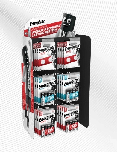 Energizer vertikālais statīvs 2×3 ar magnētisko turētāju