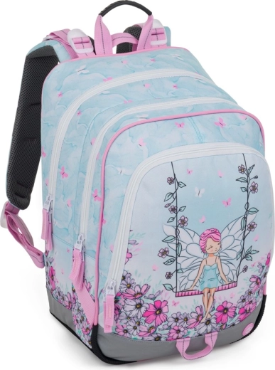 Bagmaster skolas trīs nodalījumu mugursoma ALFA 25 A Feja