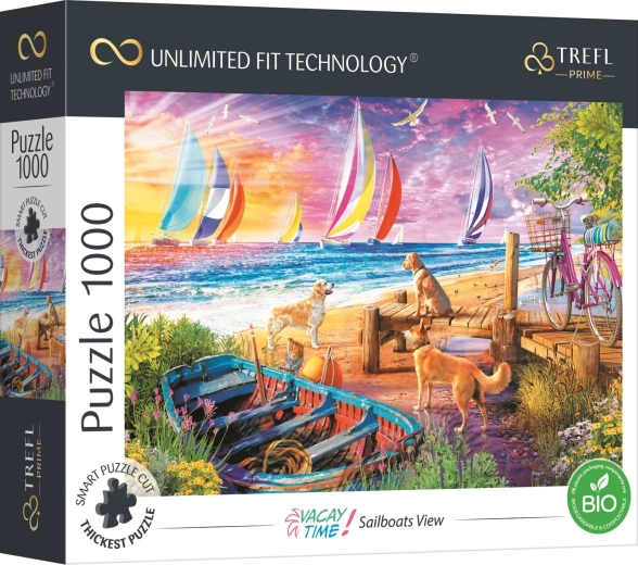 Trefl puzle UFT Vacay Time – skats uz buriniekiem, 1000 detaļas