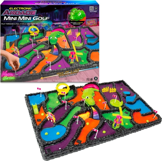 Elektroniskais arkādes mini golfs Neon