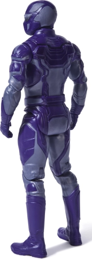 Detalizēts sci‑fi bruņojums ar “U” emblēmu