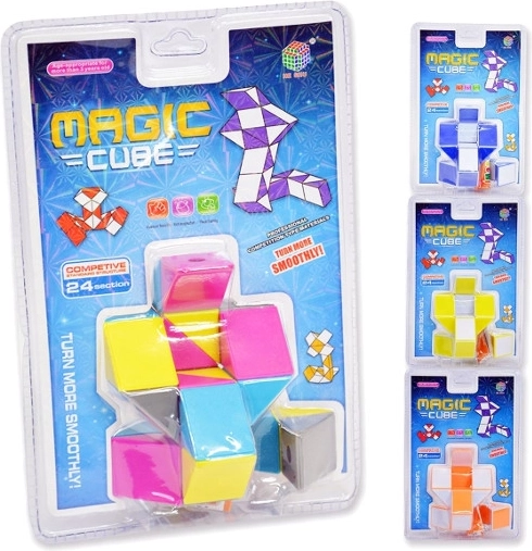 Magic Snake – folding puzzle on blister card