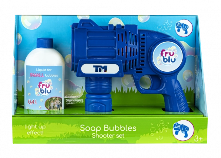 Fru Blu burbuļu pistole ar 0,4 l šķidruma uzpildi