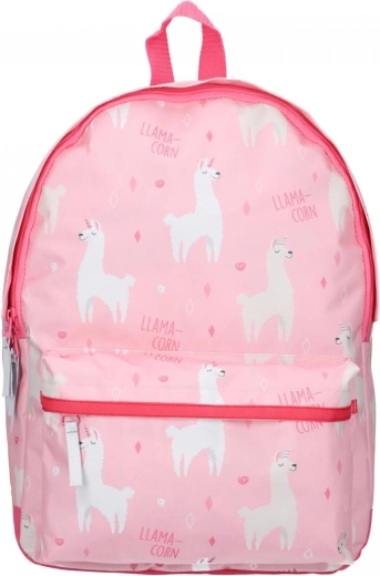Cute pink design with a llama