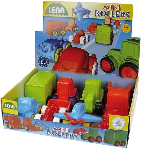 Mini Rollers mašīnītes pašiem mazākajiem bērniem