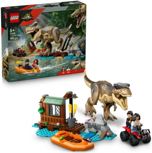 LEGO® Jurassic World 76975 T-reks un bēgšana gar upi