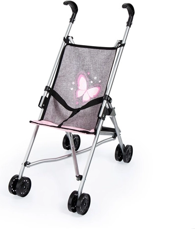 Bayer Buggy Doll Stroller, Grey