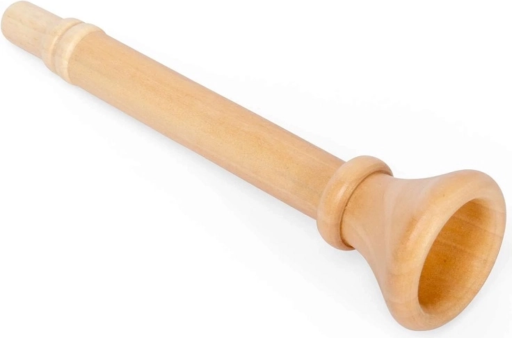 Bigjigs Toys koka taure dabīgā