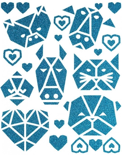 Iron-on patches Cute Animals – large sheet