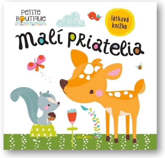 Petite Boutique Mazie draugi, auduma grāmatiņa pašiem mazākajiem