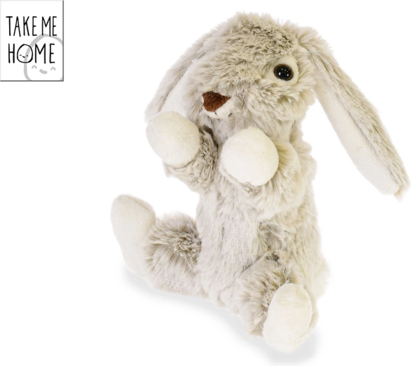 Take Me Home sitting plush bunny 14 cm