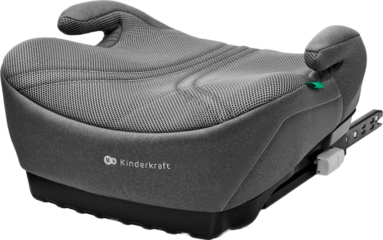 Kinderkraft sēdekļa paaugstinātājs i-Boost 2 Pro i-Size 125–150 cm pelēks