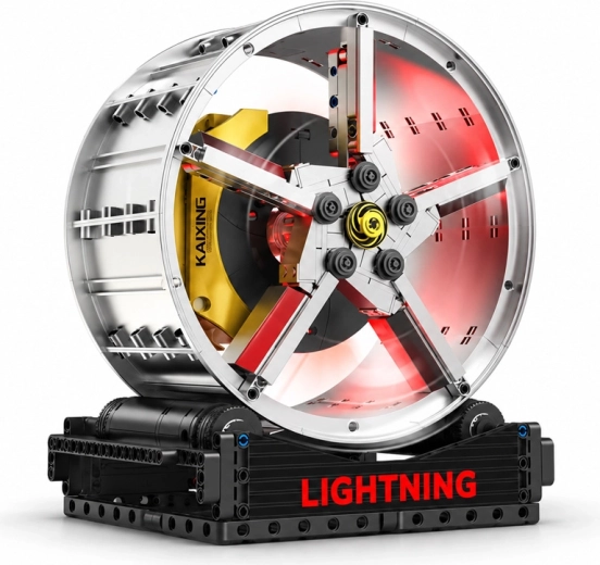Electric drive of the rotating wheel