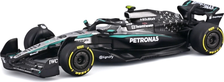 Bburago Formula Racing modelis F1 Mercedes-AMG Petronas W16 (2025) #12 Kimi Antonelli 1:64