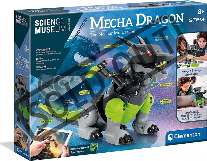 Clementoni science & play robotics: mecha dragon – interaktīvs robotisks pūķis