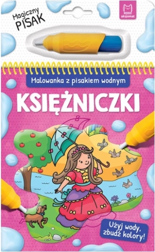 Krāsojamā grāmata ar ūdens flomāsteru “Princeses”