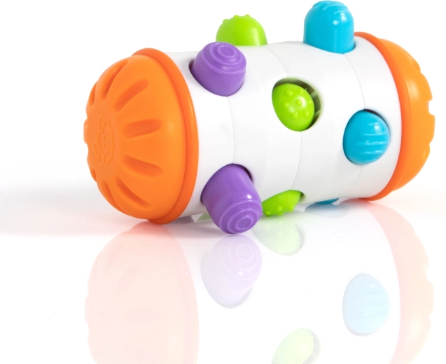 Fat Brain rolling cylinder with pegs