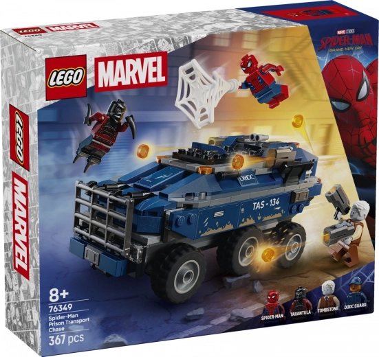 LEGO Marvel Spider-Man Chase with Prison Transporter