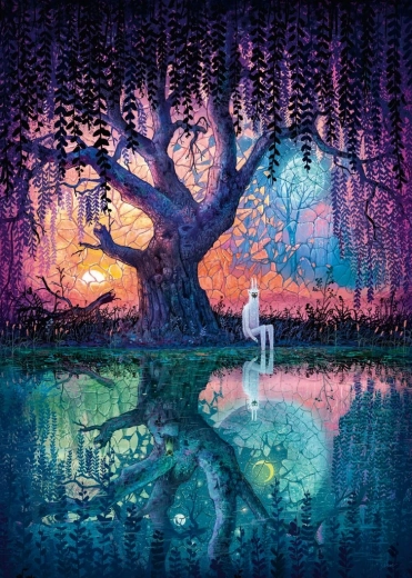 Heye puzle Inner Mystic: Sašķeltās pasaules 1000 gabalu