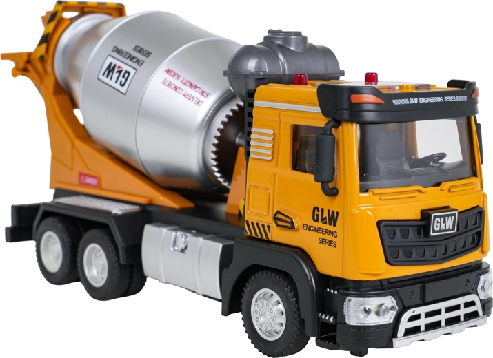 Rotating drum and movable chute