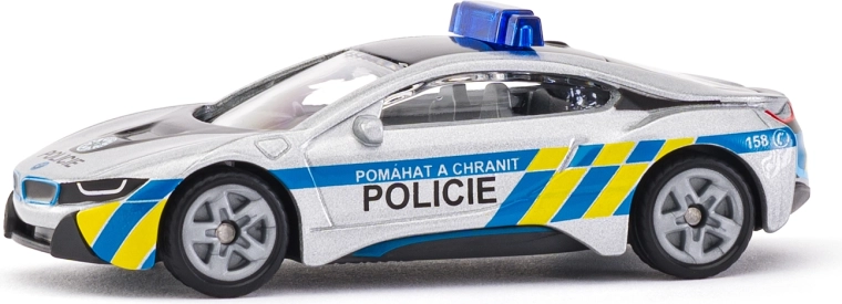 SIKU – policijas auto BMW i8 LCI čehu versija