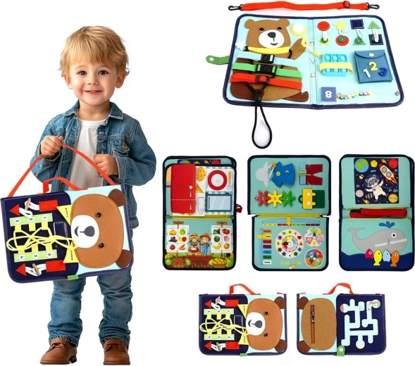 Sensory Busy Book Bear