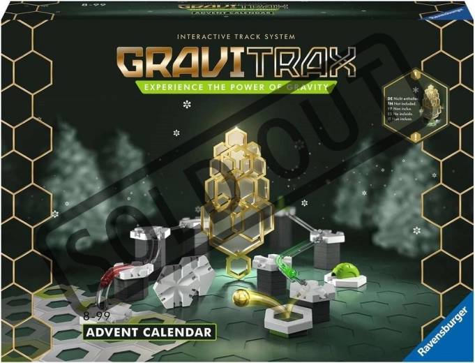 Ravensburger GraviTrax Advent Calendar – Expansion for Marble Run