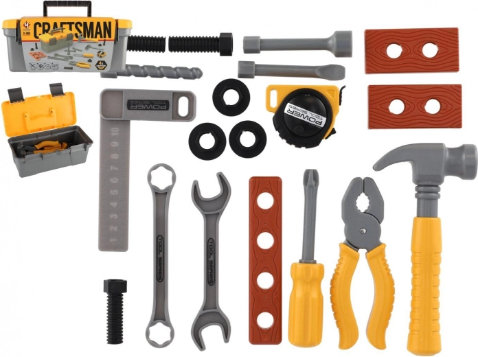 Children’s Plastic Tool Set in a Carry Case