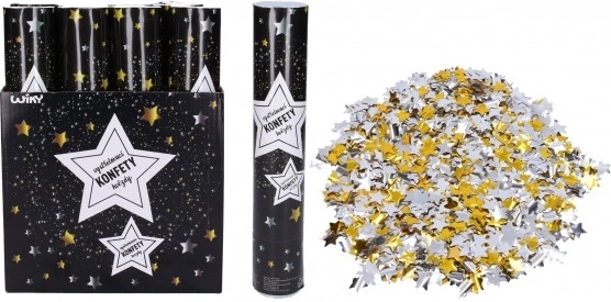 Party Popper Confetti Stars 30 cm
