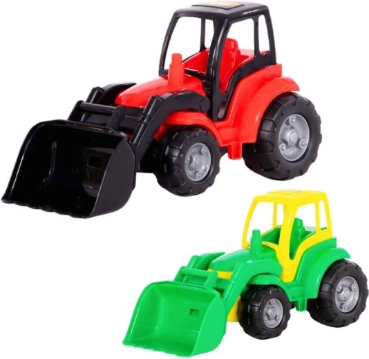 Mega bērnu traktors ar priekšējo kausu
