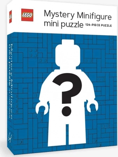 LEGO puzle “Noslēpumainā minifigūra” 126 detaļas – Zila