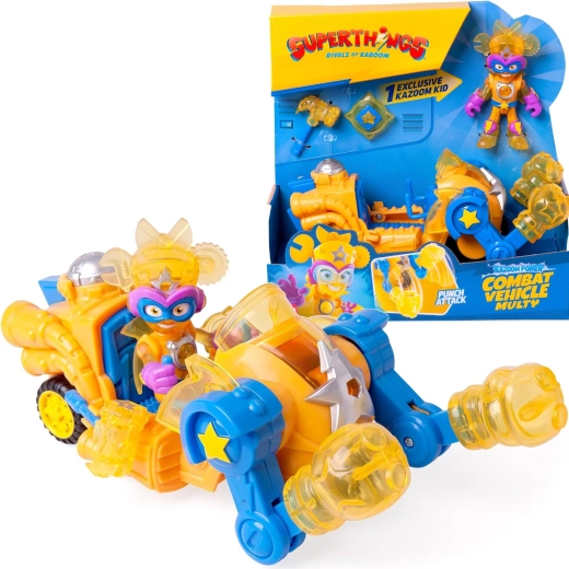 SuperThings Kid Kazoom Combat vehicle Multy with accessories