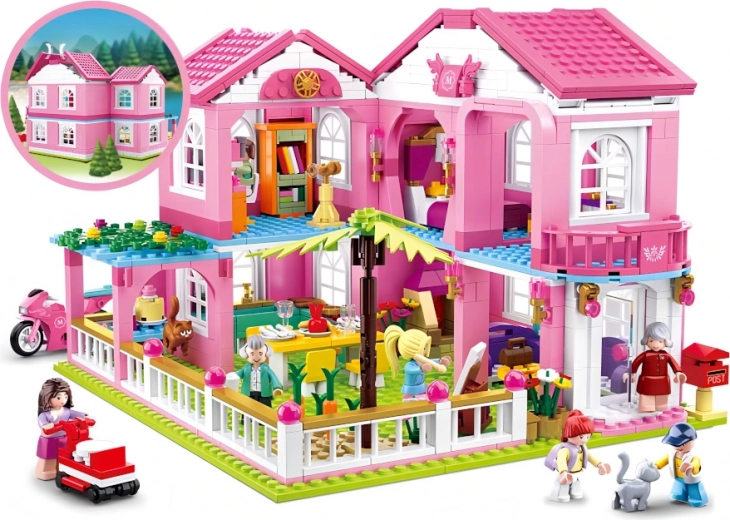 896 detaļas un 7 figūriņas bagātīgai spēlei