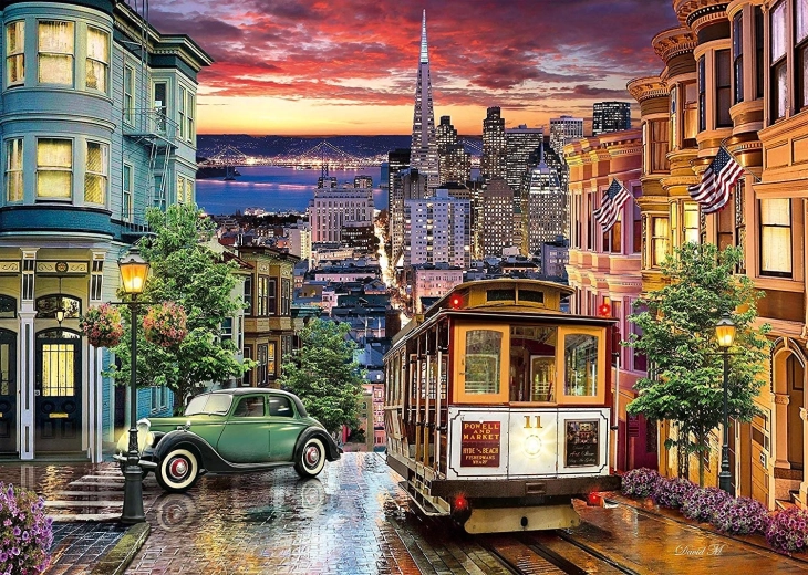 Puzle 3000 gabali – Sanfrancisko