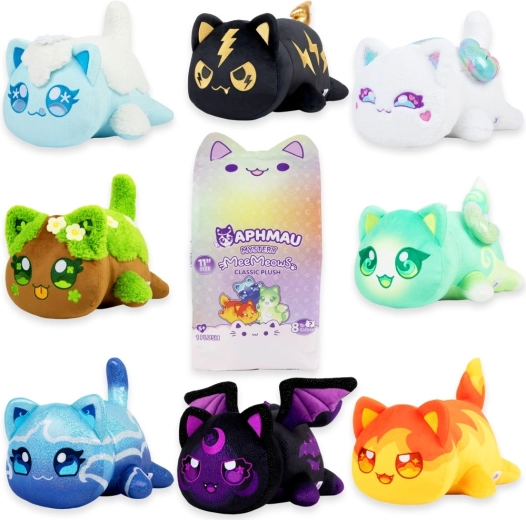 Aphmau Mystery MeeMeows Classic plīša kaķēns (pārsteigums iepakojumā)