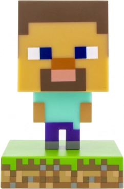 Dekoratīva lampa, iedvesmota no spēles Minecraft – Stīvs